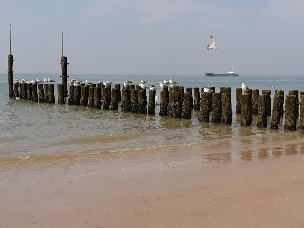 Rijksmonument Havenzicht, Met Zeezicht, Ligging Direct Aan Zee En Centrum Vlissingen Ngoại thất bức ảnh