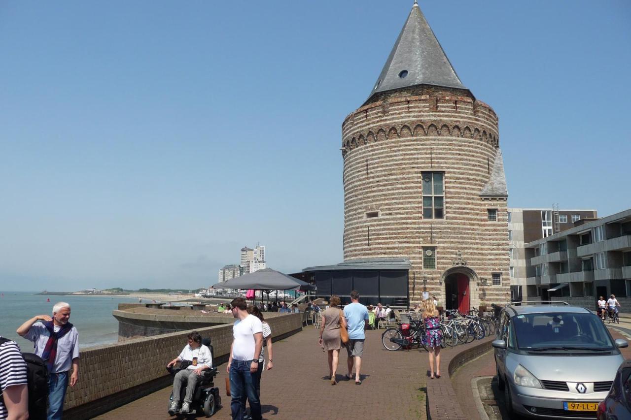 Rijksmonument Havenzicht, Met Zeezicht, Ligging Direct Aan Zee En Centrum Vlissingen Ngoại thất bức ảnh