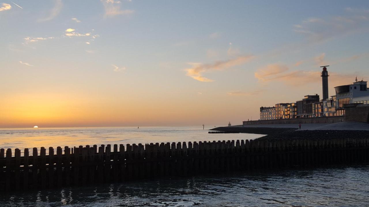 Rijksmonument Havenzicht, Met Zeezicht, Ligging Direct Aan Zee En Centrum Vlissingen Ngoại thất bức ảnh