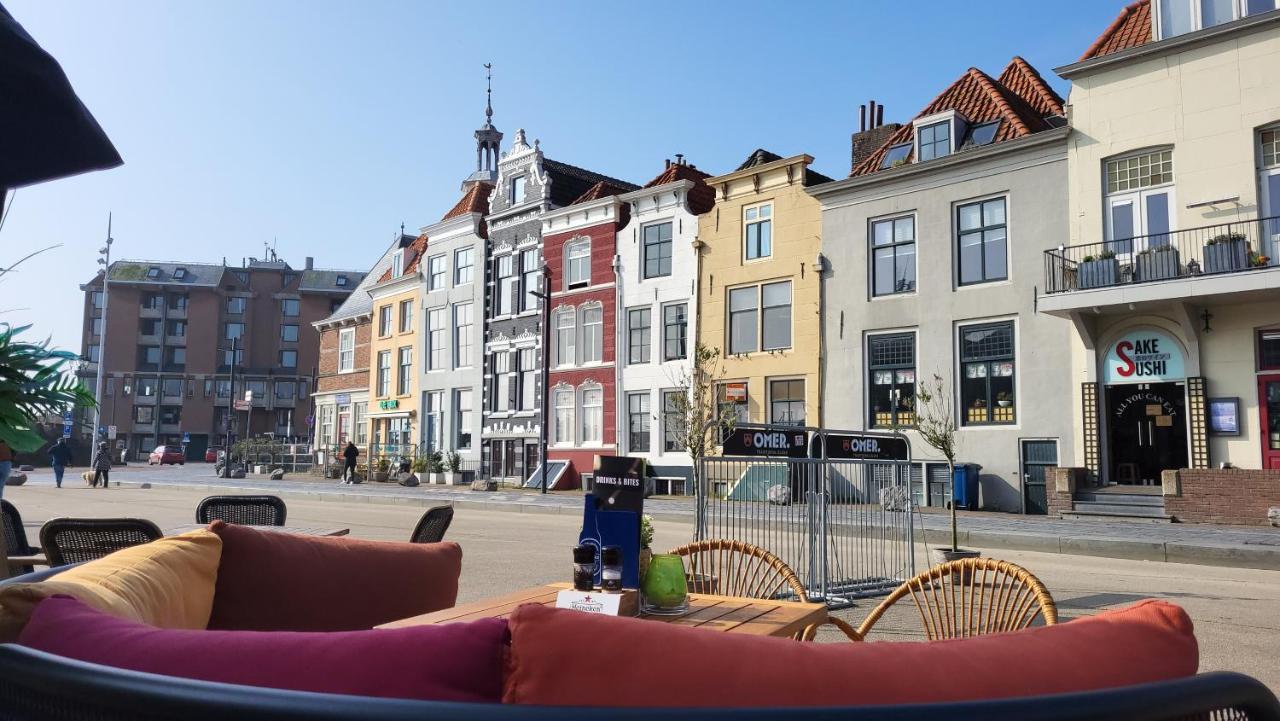 Rijksmonument Havenzicht, Met Zeezicht, Ligging Direct Aan Zee En Centrum Vlissingen Ngoại thất bức ảnh