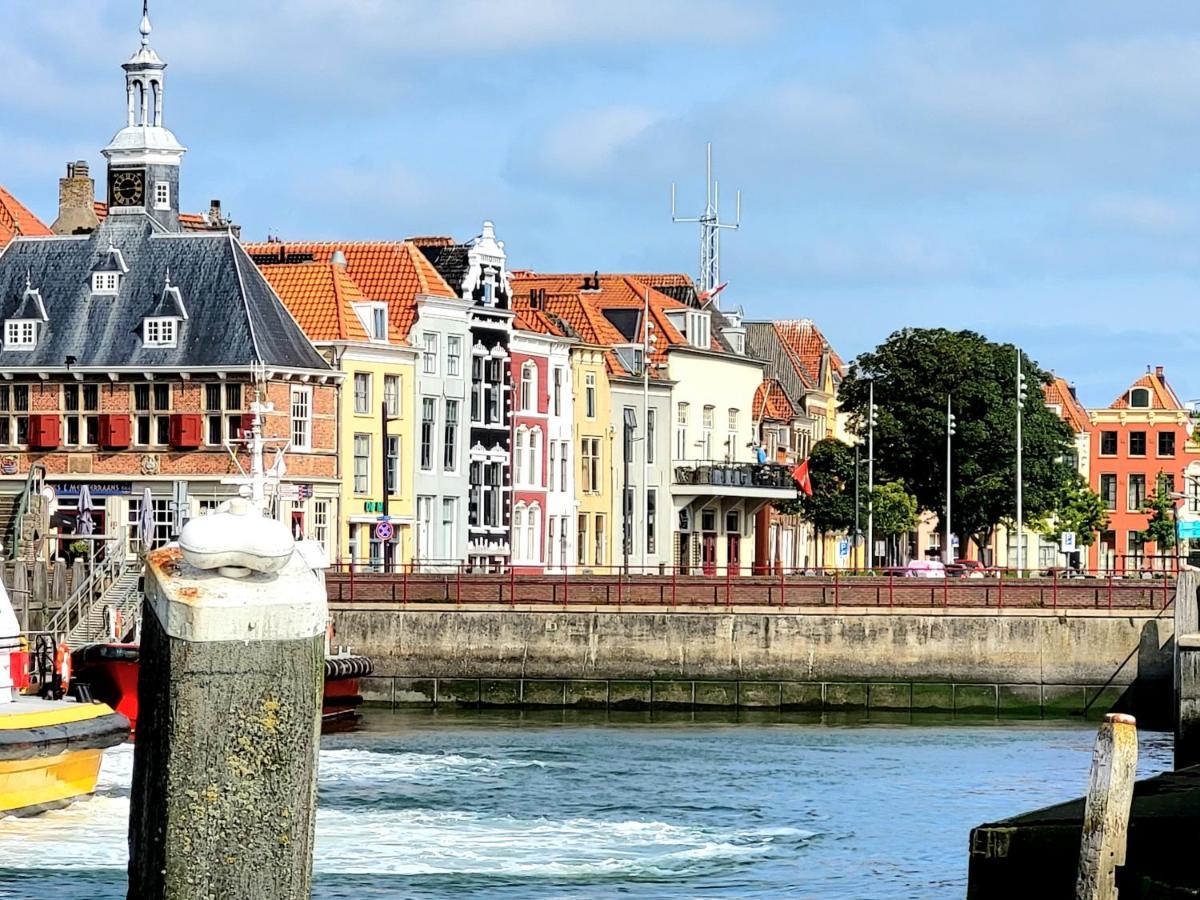 Rijksmonument Havenzicht, Met Zeezicht, Ligging Direct Aan Zee En Centrum Vlissingen Ngoại thất bức ảnh